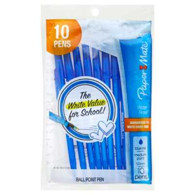 Paper Mate Writebros Ball Point Pen - 10 Count - Image 1