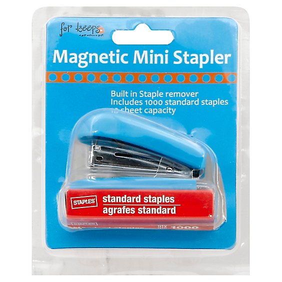 Mini Stapler W Refills - Each
