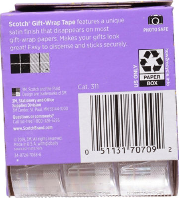 Scotch Tape Giftwrap - 3 Count - Image 4