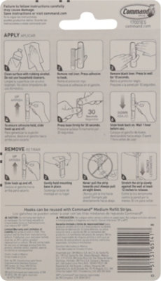 3M Command Utility Hooks General Purpose Holds 3 Lb - 2 Count - Image 4