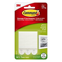 3M Command Picture Hanging Strips Medium - 3 Count - Image 2
