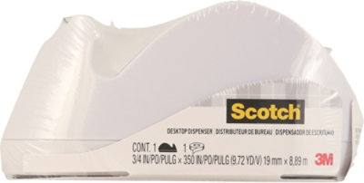 Scotch Magic Tape With Dispenser 3/4 x 350 Inch - 1 Count - Image 4