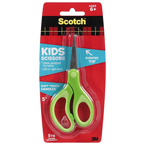 Kids 5 Inch Pointed Scissors - Each