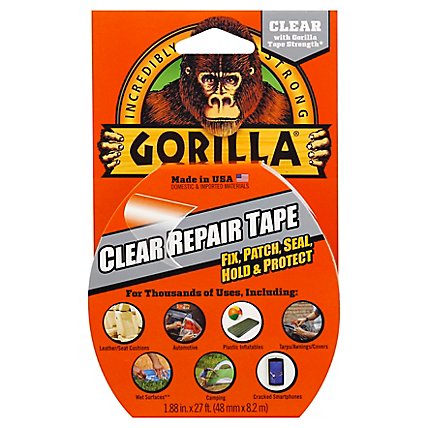 Gorilla Tape Clear Repair - Each - Image 1