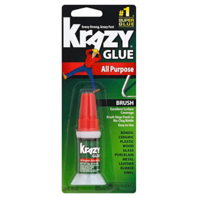 Krazy® Glue All-Purpose Super Glue Singles, 1 ct - Foods Co.