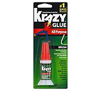 Krazy Glue Super Glue All Purpose Brush - 0.18 Oz