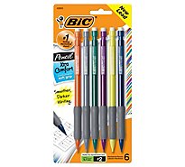 Bic Mechanical Pencils No. 2 Medium 0.7 mm Xtra Comfort - 6 Count