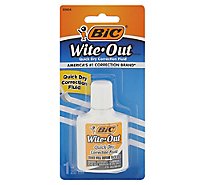 Bic Wite Out Correction Fluid Quick Dry White - 1 Count