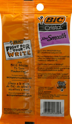 Bic Ball Pens Cristal Medium 1.0 mm Red Ink - 10 Count - Image 4
