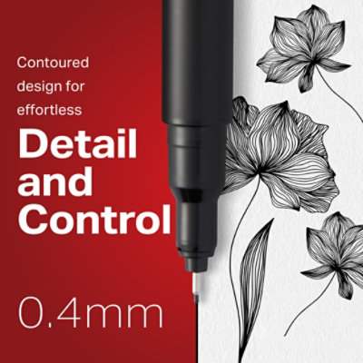 Sharpie Pen Porous Point Black - 2Count - Image 2