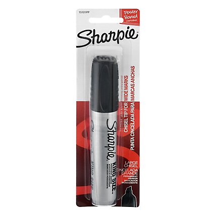 Sharpie King Size Black Marker - Each - Image 1