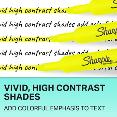 Sharpie Tank Highlighter Yellow - 2 Count - Image 5