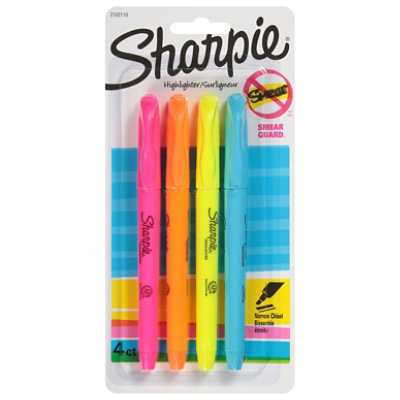 Sharpie Pocket Highlighter Assorted - 4 Count - Image 3