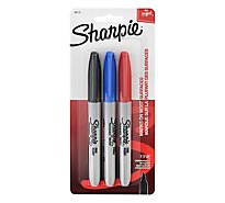 Sharpie Permanent Marker Fine 3 Color Set - 3 Count