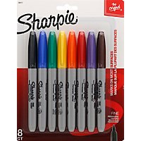 Sharpie Permanent Marker Fine Point Assorted - 8 Count - Image 2