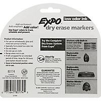 Expo Dry Erase Markers Intense Colors Chisel Tip - 4 Count - Image 4