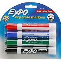 Expo Dry Erase Markers Intense Colors Chisel Tip - 4 Count - Image 2