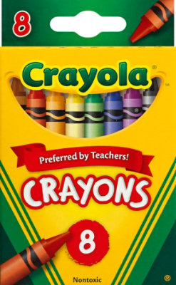 Crayola Crayons - 8 Count - Image 2