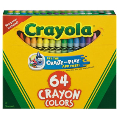 Crayola Crayons - 64 Count - Image 3