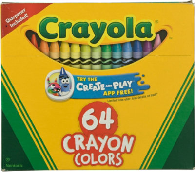 Crayola Crayons - 64 Count - Image 2