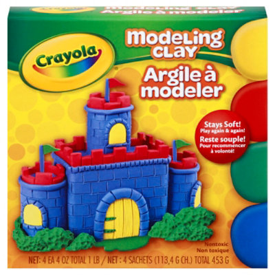 Crayola Modeling Clay - 4 Count - Image 3