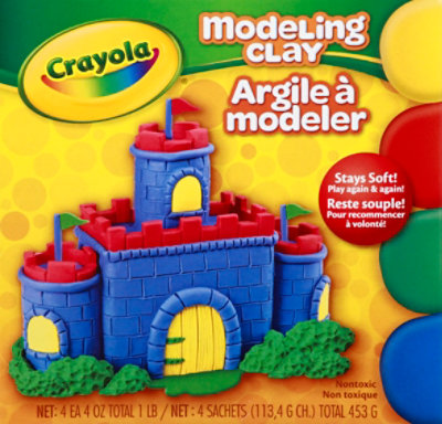 Crayola Modeling Clay - 4 Count - Image 2