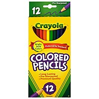 Crayola Colored Pencils Sharpened - 12 Count - Image 3