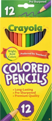 Crayola Colored Pencils Sharpened - 12 Count - Image 2