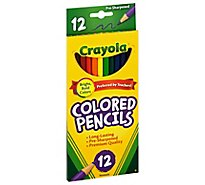 Crayola Colored Pencils Sharpened - 12 Count