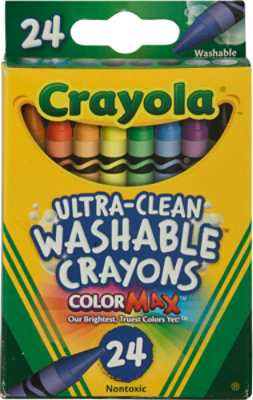Crayola Crayons Washable - 24 Count - Image 2