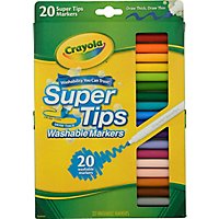 Crayola Markers Washable Super Tips - 20 Count - Image 2
