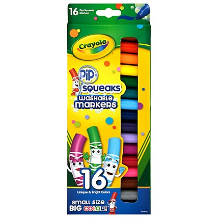 Crayola Markers Washable Pip Squeaks - 16 Count - Image 3