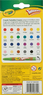 Crayola Twistables Crayons Mini - 24 Count - Image 4