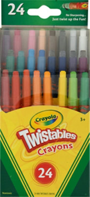 Crayola Twistables Crayons Mini - 24 Count - Image 2