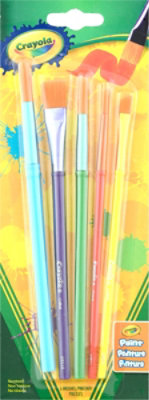 Crayola Paint Brushes - 5 Count - Image 2