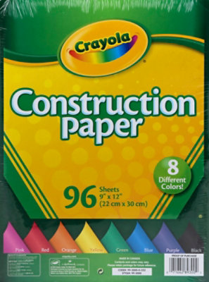 Crayola Construction Paper - 96 Count - Image 2