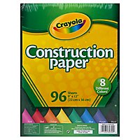 Crayola Construction Paper - 96 Count - Image 1