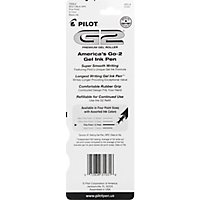 Pilot G2 Gel Roller Pens Premium Fine (0.7 mm) Black Ink - 2 Count - Image 4