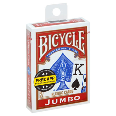 Bicycle Playing Cards Jumbo - Each