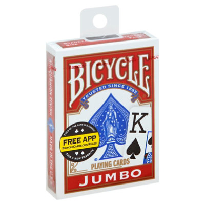 Bicycle Playing Cards Jumbo - Each - Image 1