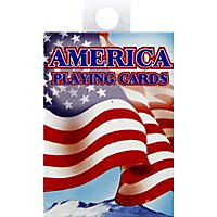 Us American Flag Playing Cards - Each - Image 1