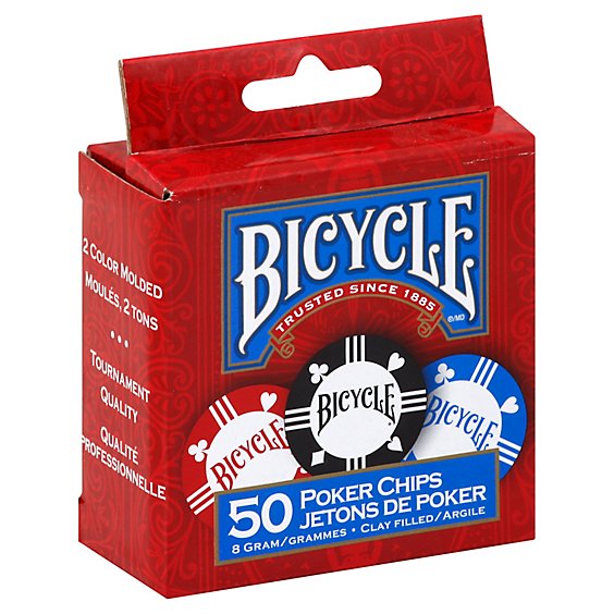 Bicycle Clay Chip Pack - Each