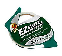 Duck EZ Start Packaging Tape Clear Dispenser Refillable 1.88 Inches x 30 Yards - Each