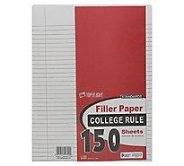 Top Flight Filler Paper College Rule 150 Sheets - Each