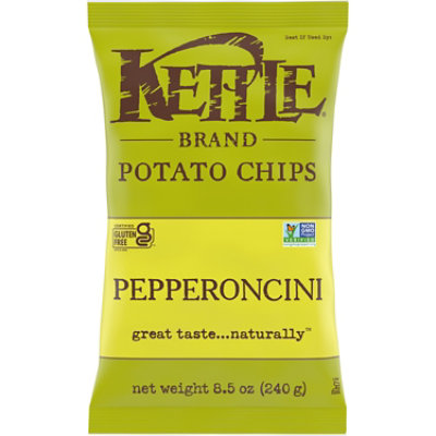 Kettle Potato Chips Pepperoncini - 8.5 Oz
