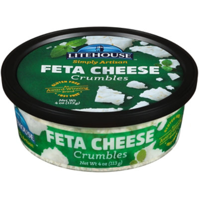 Litehouse Simply Artisan Feta Cheese Crumbles - 4 Oz. - Image 3