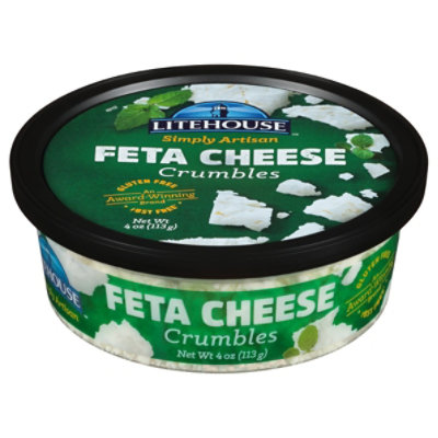 Litehouse Simply Artisan Feta Cheese Crumbles - 4 Oz. - Image 1