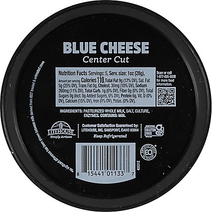 Litehouse Simply Artisan Blue Cheese Center Cut - 5 Oz. - Image 6