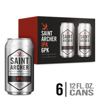Saint Archer Ipa In Cans - 6-12 Fl. Oz.
