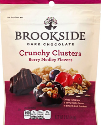 Brookside Dark Chocolate Crunchy Clusters Berry Medley Flavors - 5 Oz - Image 2